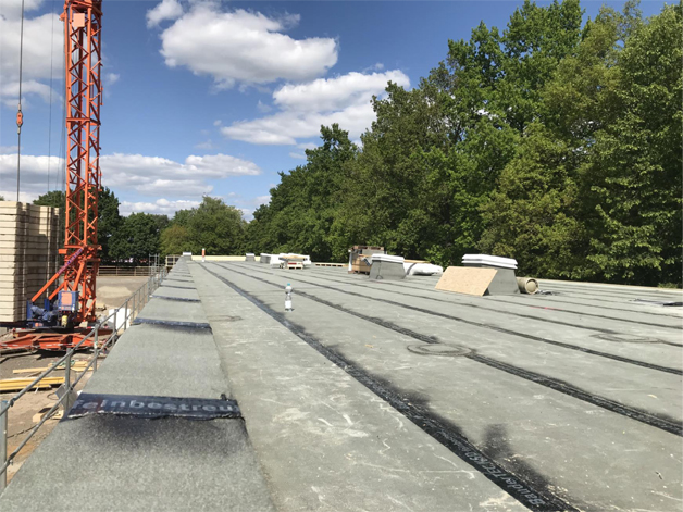 Ende Mai 2020 - Fertigstellung des Daches