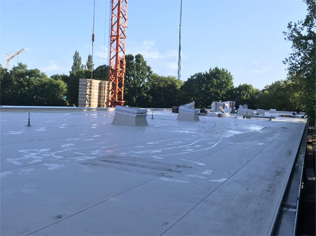 Ende Mai 2020 - Fertigstellung des Daches